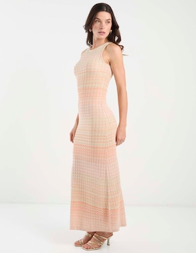 Vestido largo casual Guess para mujer