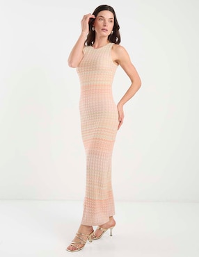 Vestido largo casual Guess para mujer