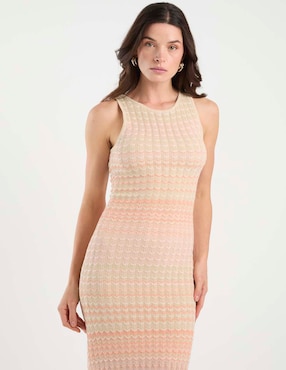 Vestido largo casual Guess para mujer