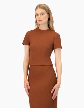 Blusa Ivonne manga corta para mujer