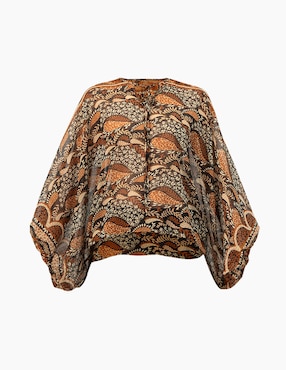 Blusa Ivonne manga larga para mujer