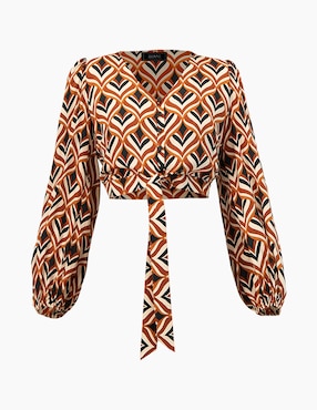 Blusa Ivonne manga larga para mujer