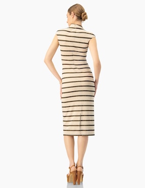 Vestido midi casual Ivonne para mujer