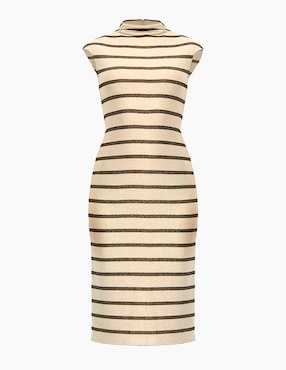 Vestido midi casual Ivonne para mujer
