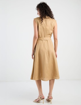 Vestido midi casual Ivonne para mujer