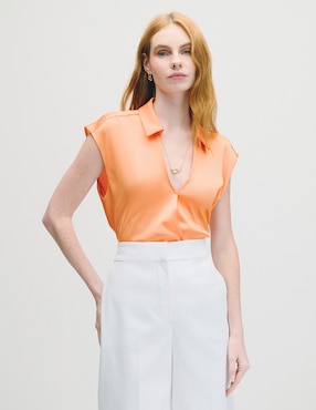 Blusa envolvente Julio para mujer