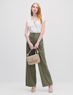 Pantalón relaxed Julio wide leg para mujer