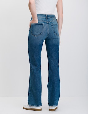 Jeans straight cintura alta Julio para mujer