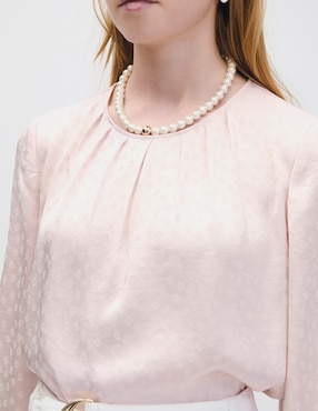 Blusa Julio Riva manga larga para mujer