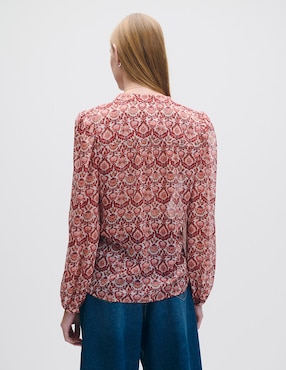 Blusa manga larga Julio Riva para mujer