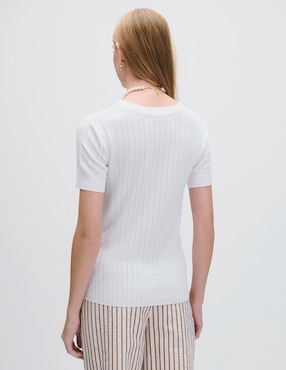 Blusa manga corta Julio Riva para mujer