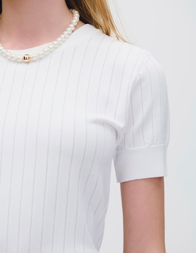 Blusa manga corta Julio Riva para mujer