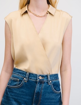 Blusa envolvente Julio para mujer