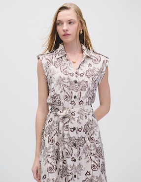 Vestido midi casual Julio Riva para mujer