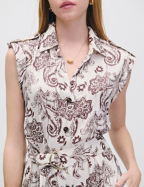 Vestido midi casual Julio Riva para mujer