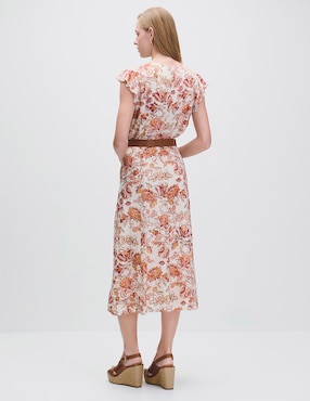 Vestido midi casual Julio Riva para mujer