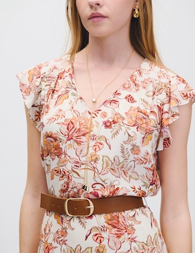 Vestido midi casual Julio Riva para mujer