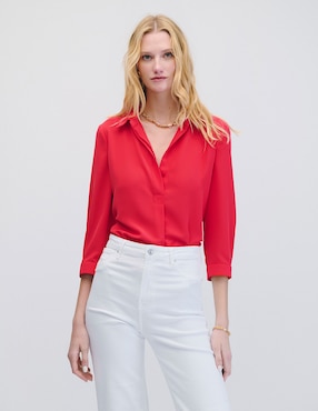 Blusa camisera manga 3/4 Julio para mujer