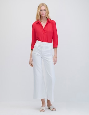 Blusa camisera manga 3/4 Julio para mujer