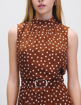 Vestido midi casual Julio Riva para mujer