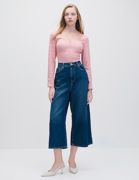 Blusa Julio Riva manga larga para mujer