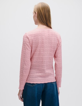 Blusa Julio Riva manga larga para mujer