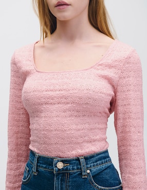 Blusa Julio Riva manga larga para mujer
