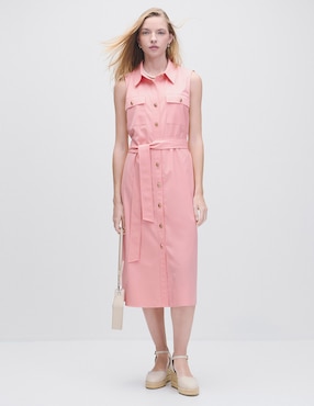 Vestido midi casual Julio para mujer