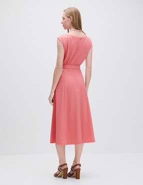 Vestido midi casual Julio Riva para mujer