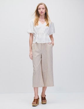 Blusa manga corta Julio para mujer
