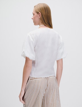 Blusa manga corta Julio para mujer