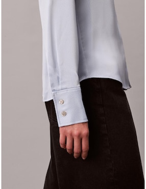 Blusa Calvin Klein manga larga para mujer