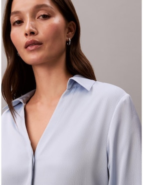Blusa Calvin Klein manga larga para mujer