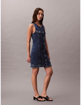 Vestido mini casual Calvin Klein para mujer