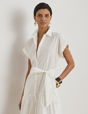 Vestido midi casual Lauren Ralph Lauren para mujer
