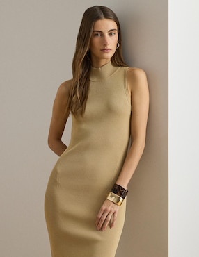 Vestido midi casual Lauren Ralph Lauren para mujer