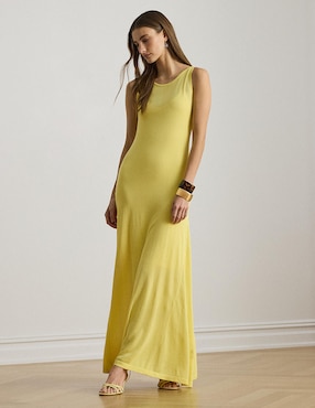 Vestido largo casual Lauren Ralph Lauren para mujer