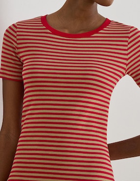 Vestido midi casual Lauren Ralph Lauren para mujer