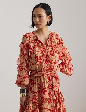 Vestido corto casual Lauren Ralph Lauren para mujer