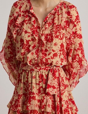 Vestido corto casual Lauren Ralph Lauren para mujer