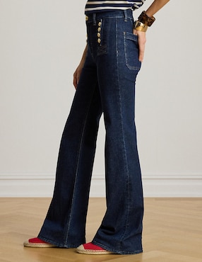 Jeans boot cintura baja Lauren Ralph Lauren para mujer