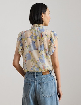 Blusa Lauren Ralph Lauren manga corta para mujer