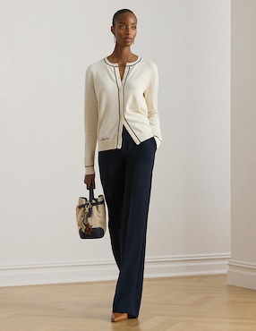 Suéter Lauren Ralph Lauren cuello redondo para mujer