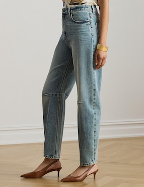 Jeans mom cintura alta Lauren Ralph Lauren para mujer