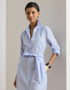 Vestido midi casual Lauren Ralph Lauren para mujer