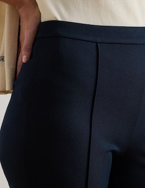 Pantalón easy pant Lauren Plus flare para mujer