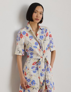 Vestido 3/4 casual Lauren Ralph Lauren para mujer