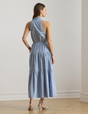 Vestido crop casual Lauren Plus para mujer