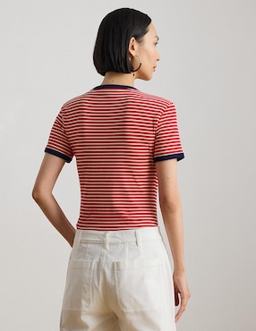 Blusa Lauren Ralph Lauren manga corta para mujer
