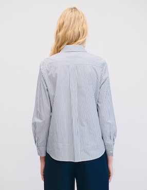 Blusa camisera manga larga Julio para mujer